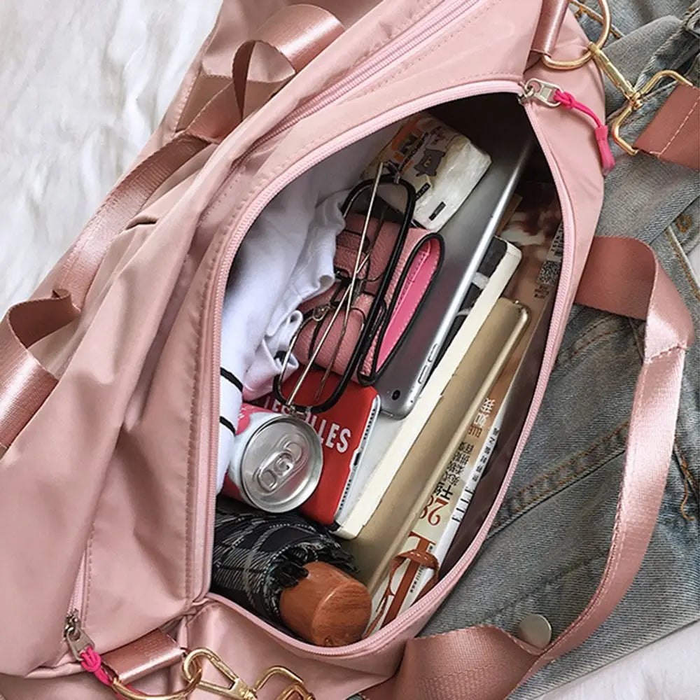 Gym Overnight Sport Duffle Bag Luggage Bags Travel Handbag Weekend