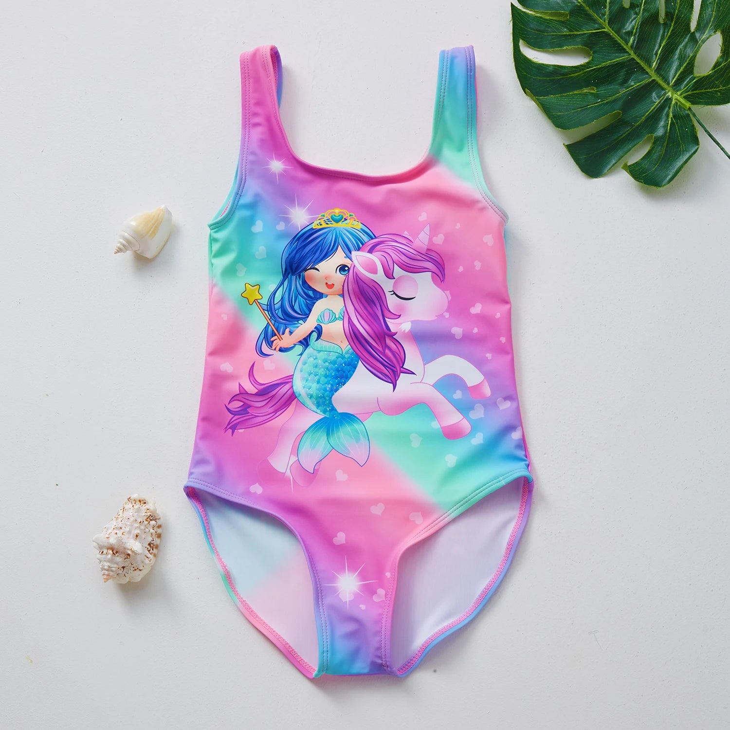 Kids' Gray Stripe Zip Rash Guard One Piece Swimsuit – Makai Swim School