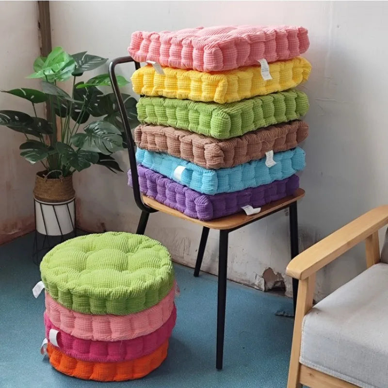 Thicken Square Corncob Tatami Seat Office Chair  Cushion Soft Sofa  for Home Floor Decor Textile Knee Pillow