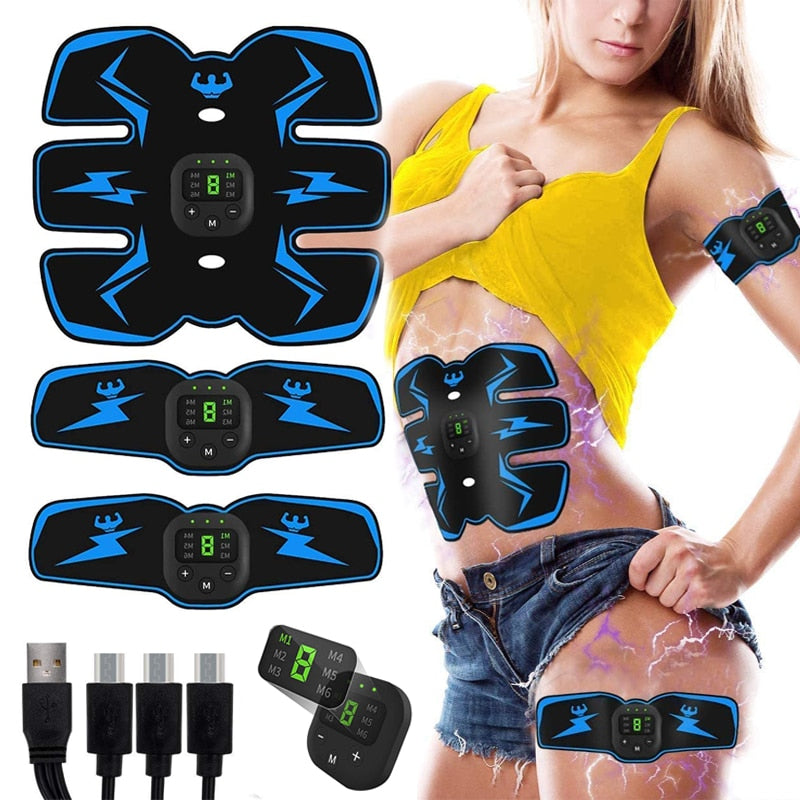 USB Connect Muscle Stimulator Trainer for Abs