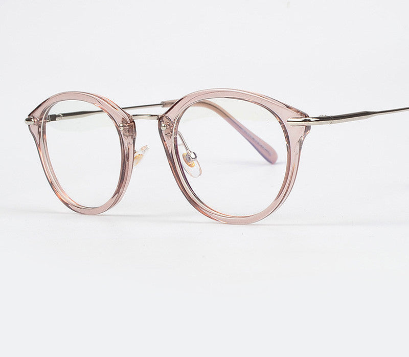 ROYAL GIRL High Quality TR Frame Fashion Glasses Women Eyeglasses frame Vintage Round Clear Lens Glasses os012 - CelebritystyleFashion.com.au online clothing shop australia