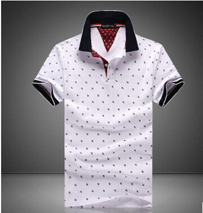 New Brands Mens Printed POLO Shirts Brands 100% Cotton Short Sleeve Camisas Polo Stand Collar Male Polo Shirt M-3XL.EDA234 - CelebritystyleFashion.com.au online clothing shop australia