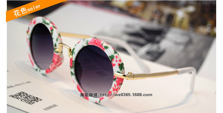 New Boys&girls Fashion Kids Metal Leg Round Sunglasses UV400 Children Designer Child Glasses oculos de sol infantil N542 - CelebritystyleFashion.com.au online clothing shop australia