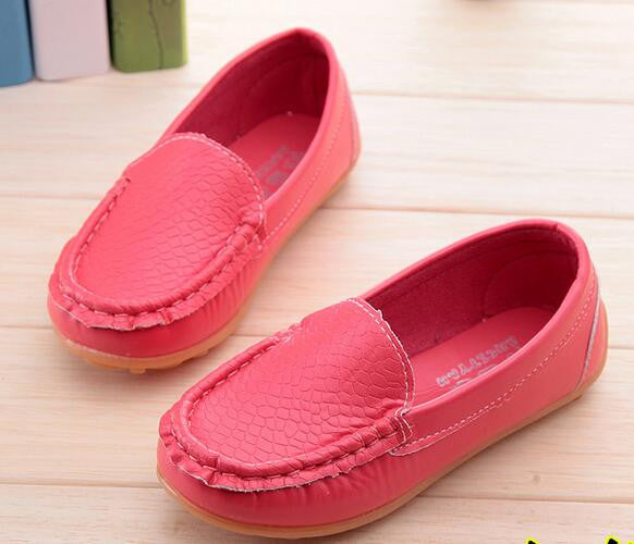 Boys Girls Leather Shoes Baby Moccasins kids Shoes Loafers Sneakers Fashion Children Shoes For soft bottom Boys X189 - CelebritystyleFashion.com.au online clothing shop australia