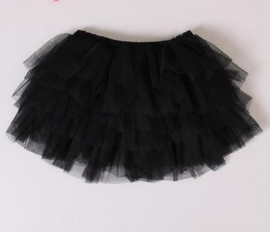 2-10Y New Fashion Children Girl Tutu Skirts Baby Ballerina Skirt Kids Chiffon Fluffy Casual Candy 7 Color Skirt - CelebritystyleFashion.com.au online clothing shop australia