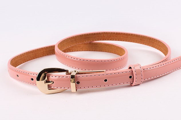 belt for women made of genuine leather thin belt in candy color accessory fashionable belt for women - CelebritystyleFashion.com.au online clothing shop australia