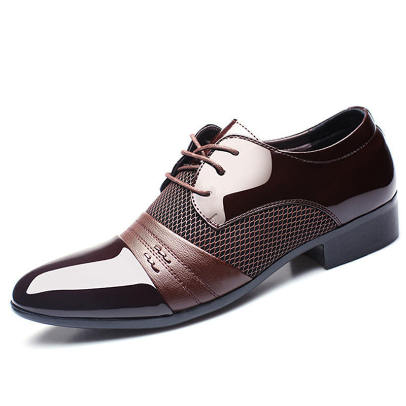 Luxury Brand Men Shoes Men's Flats Shoes Men Patent Leather Shoes Classic Oxford Shoes For Men New Fashion - CelebritystyleFashion.com.au online clothing shop australia