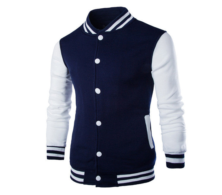 New Hooded Baseball Jacket Men Fashion Design Black Mens Slim Fit Varsity Jacket Brand Stylish College - CelebritystyleFashion.com.au online clothing shop australia