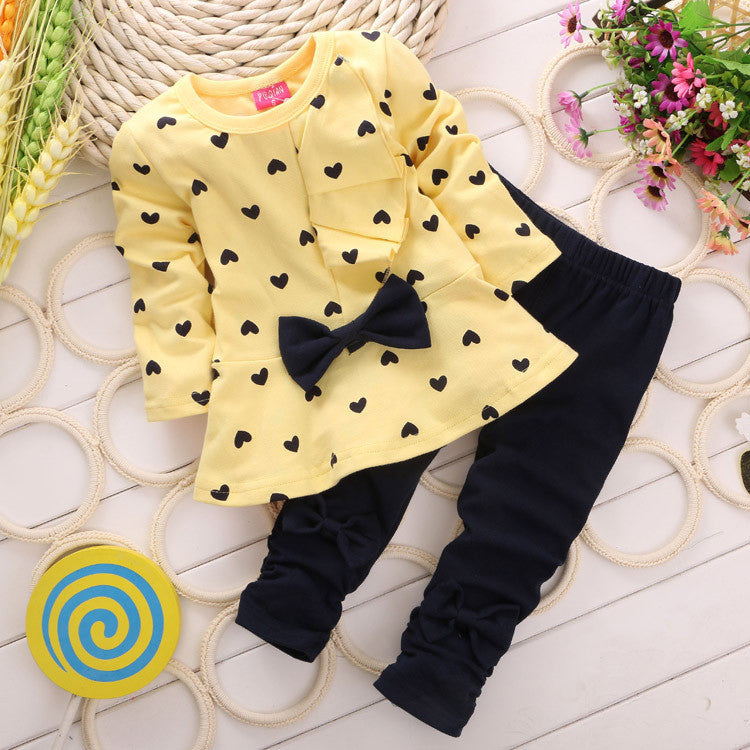 2-5Y cotton children baby girl clothes set suit toddler products for children Spring Free - CelebritystyleFashion.com.au online clothing shop australia