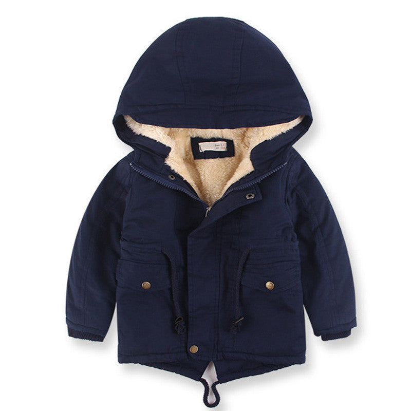 European Style New winter boy coat children's clothing warm trench thickening kids coat jacket - CelebritystyleFashion.com.au online clothing shop australia