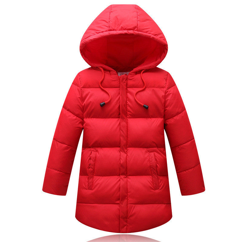 New Brand Kids Girls Winter Jacket Fashion Lightweight Outwear kids Warm Long Coat Down & Parkas - CelebritystyleFashion.com.au online clothing shop australia