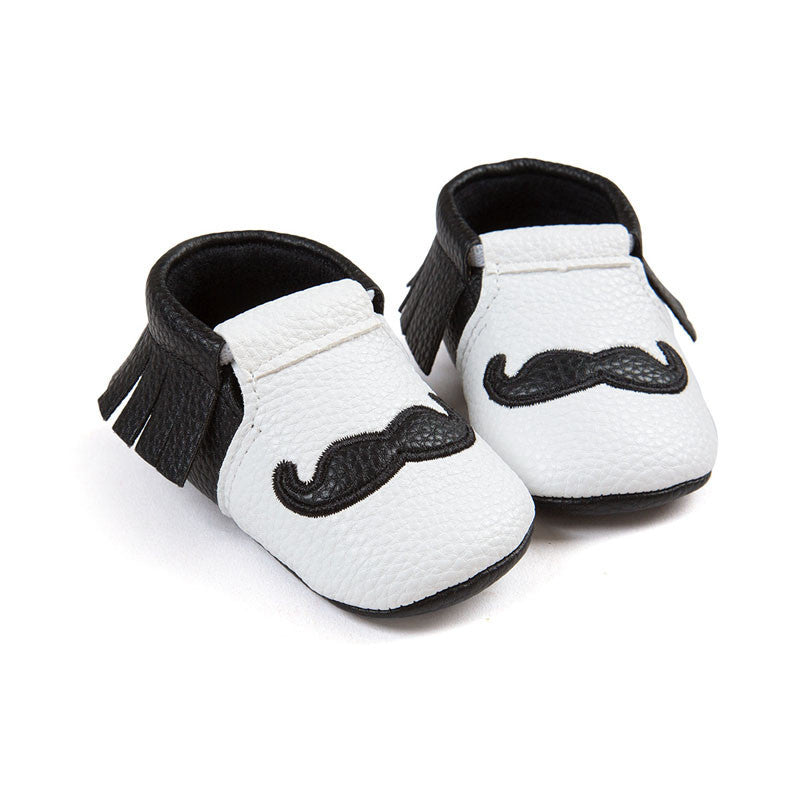 Baby Shoes Boys Girls Tassel Shoes Princess PU Leather Shoes Newborn Baby Moccasins Love Papa Mama Baby First Walker Shoes - CelebritystyleFashion.com.au online clothing shop australia