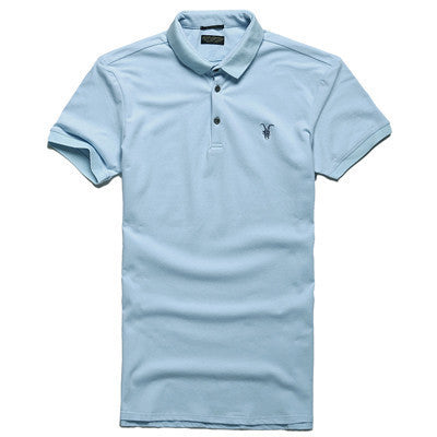 Casual polo shirt Men Solid polo shirt brands saints men British polo shirts sheep head cotton Short sleeve men - CelebritystyleFashion.com.au online clothing shop australia