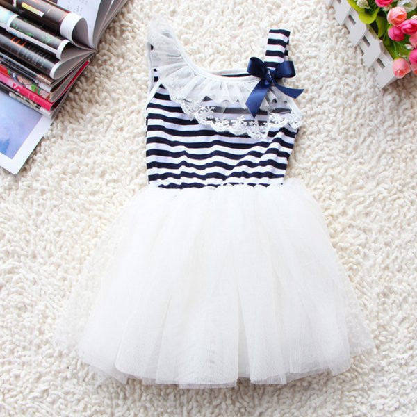 Baby Girl Ball Gown Dress Lace+Cotton Material 3 Colors Age 0-2Y - CelebritystyleFashion.com.au online clothing shop australia