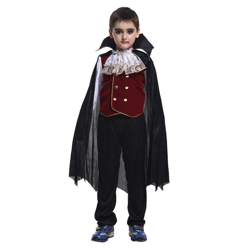 Kids Vampire Costume Children's Halloween Costume Boys Vampire Cosplay Set - CelebritystyleFashion.com.au online clothing shop australia