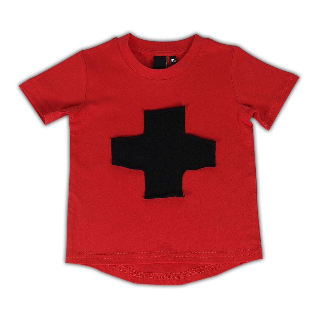 Premium 100% Cotton Jersey allover cross printed Short Sleeves boy's t shirt for Children. Exclusive 3 colors - CelebritystyleFashion.com.au online clothing shop australia