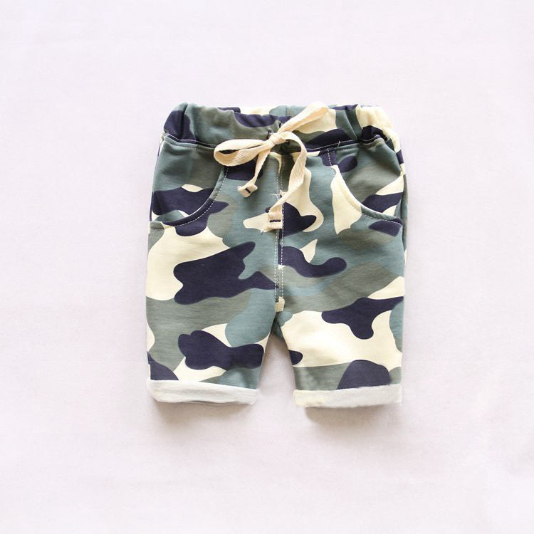 summer Fashion Children's Clothing Kids Boy Camouflage Army Harem Shorts Pants Sport Camo Cargo Cross Trousers - CelebritystyleFashion.com.au online clothing shop australia