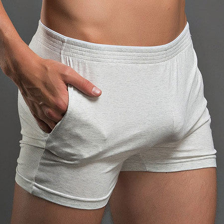Men's Underwear Boxer Trunks Cotton High Quality Men Underwear Shorts Brand Gay Penis Pouch WJ Man Boxers Home Sleepwear - CelebritystyleFashion.com.au online clothing shop australia