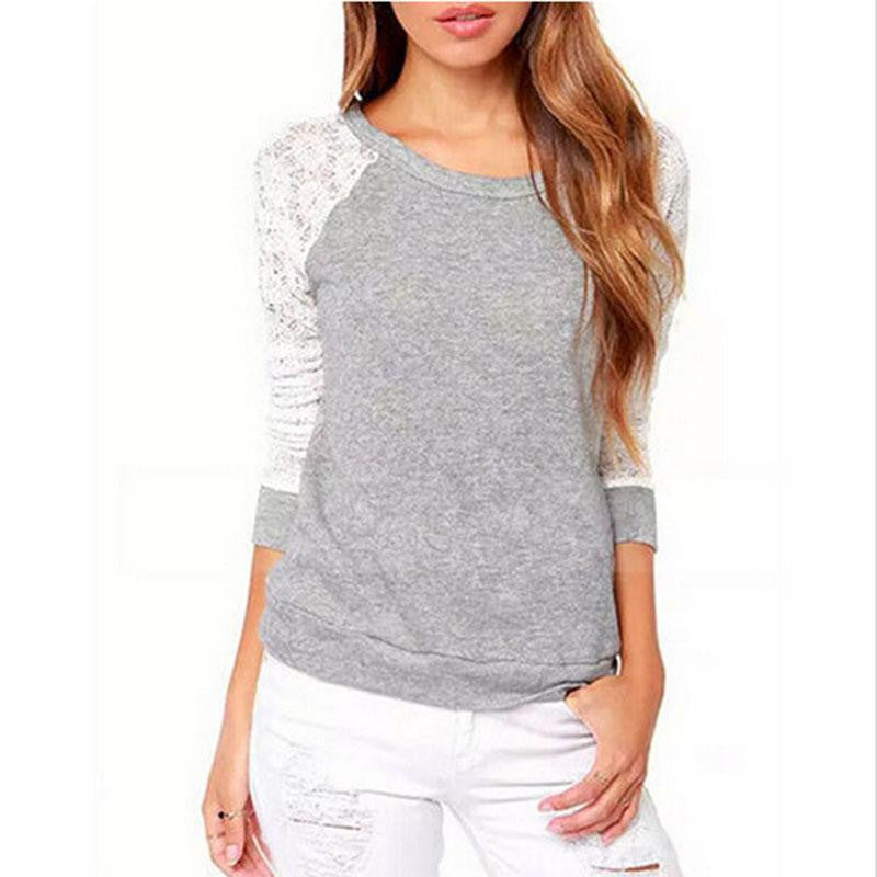 Spring Autumn Women Sweatshirts Backless Embroidery Lace Casual Hoodies Long Sleeve Sweatshirts Ladies - CelebritystyleFashion.com.au online clothing shop australia