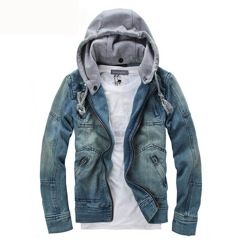 Casual Fashion Men's Denim Jacket Comfortable Male Cowboy Jacket Plus Size M-XXXL MWJ089 - CelebritystyleFashion.com.au online clothing shop australia