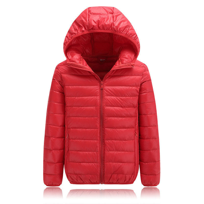 High Quality Winter Child Boy Down Jacket Parka Big Girls Warm Coat Light Hooded Outerwears - CelebritystyleFashion.com.au online clothing shop australia