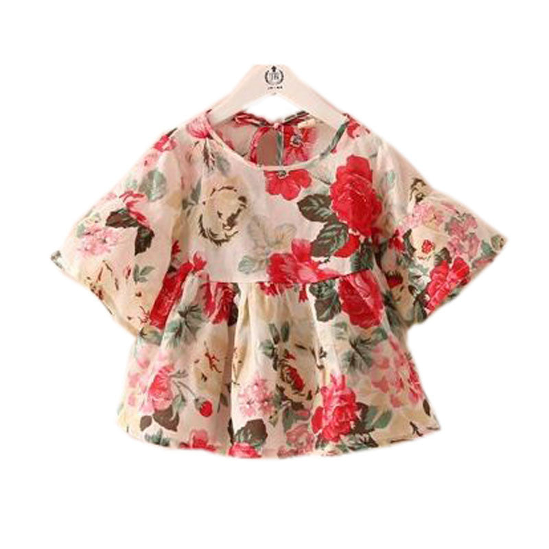 fashion cotton children shirt girls tops kids shirts girls blouse doll blouse for girls - CelebritystyleFashion.com.au online clothing shop australia