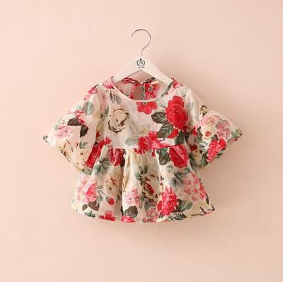 fashion cotton children shirt girls tops kids shirts girls blouse doll blouse for girls - CelebritystyleFashion.com.au online clothing shop australia