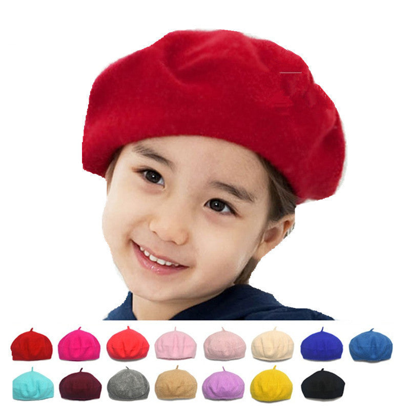 Spring Winter Rainbow The Dome Cap Buds Hat For Children Beret Kids Baby Girls Hat Skullies & Beanies - CelebritystyleFashion.com.au online clothing shop australia