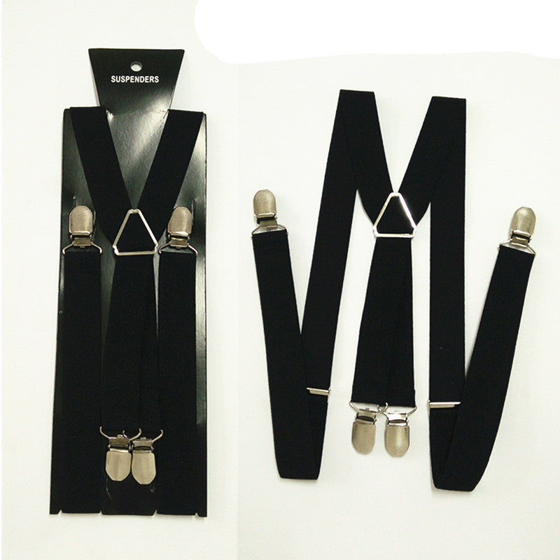 Fashion 4 clips Men Suspenders 4 sizes for boys and girls men and women X-back suspenders - CelebritystyleFashion.com.au online clothing shop australia