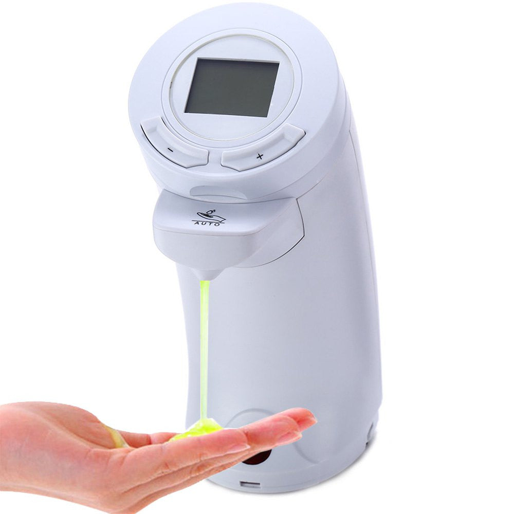 250ml Touchless LCD Display Automatic Soap Dispenser Sanitizer Lotion Dispenser Hand Washing Liquid Bottle for Kitchen Bathroom