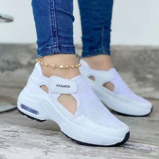 Women Running Shoes Breathable Casual Shoes Outdoor Light Weight Sports Shoes Casual Walking Sneakers