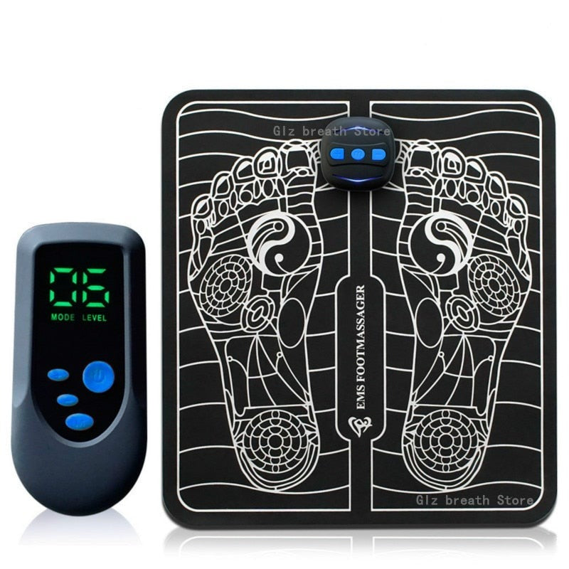 ems Electric Massage Mat Intelligent Foot Massager Cushion Blood Circulation Acupunctur Pad Foot Health for Foot Pain