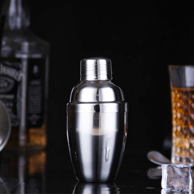 (250ml / 350ml / 530ml/750ml) 202#Stainless Steel Martini Cocktail Shaker Bar Tools Wine Shakers