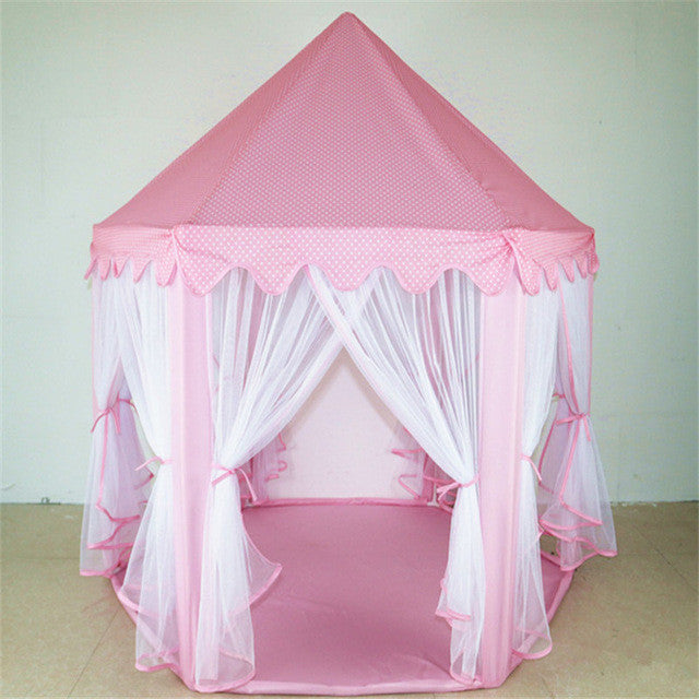 Portable Children Kids Play Tents Outdoor Garden Folding Toy Tent Pop Up Kids Girl Princess Castle Outdoor House Kids Tent