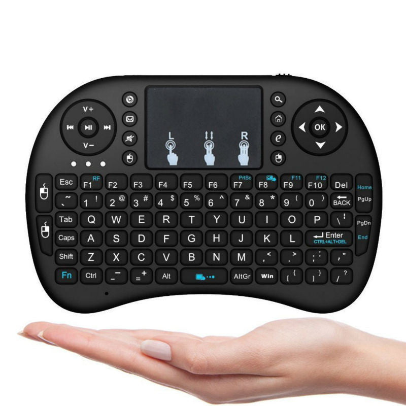 i8 Mini Wireless Keyboard 2.4ghz English Russian Air Mouse Keyboard Touchpad Remote Control For tablet laptop Android TV Box