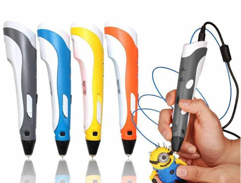 Myriwell MR RP-100A Magic 3d printer pen Drawing 3D Pen With 3Color ABS filaments 3D Printing 3d pens for kids birthday present