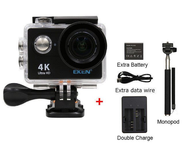 Original Eken H9/H9R action camera 4K wifi Ultra HD 1080p 60fps 170D Go waterproof mini cam pro sports camera