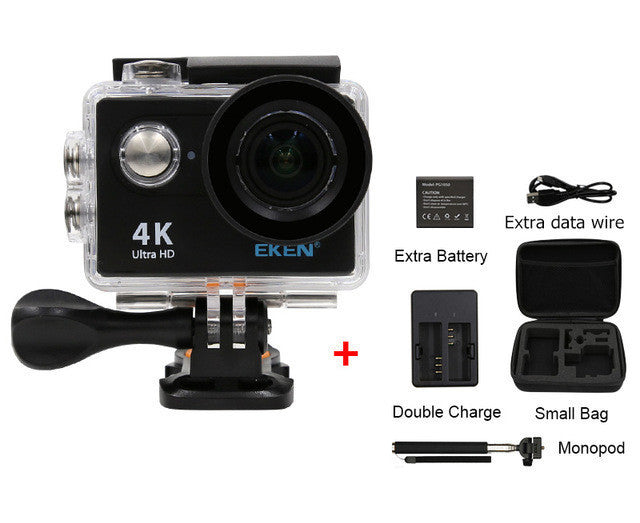 Original Eken H9/H9R action camera 4K wifi Ultra HD 1080p 60fps 170D Go waterproof mini cam pro sports camera