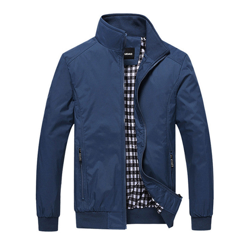 Jacket Men Fashion Casual Loose Mens Jacket Sportswear Bomber Jacket M