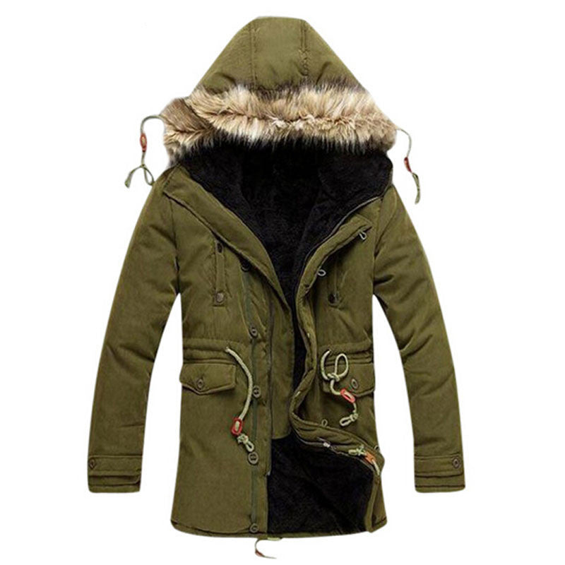 A long thick warm coat shop