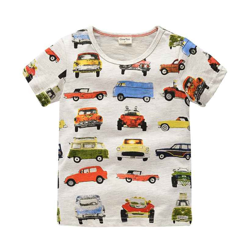 VIDMID 1-10Y Children's T shirt boys t-shirt Baby Clothing Little boy Summer shirt Tees Designer Cotton Cartoon Dinosaur brand - CelebritystyleFashion.com.au online clothing shop australia