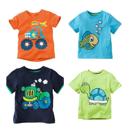 Children's boy T shirt boys' Tees t-shirt Baby Clothing Little boy Summer shirt - CelebritystyleFashion.com.au online clothing shop australia