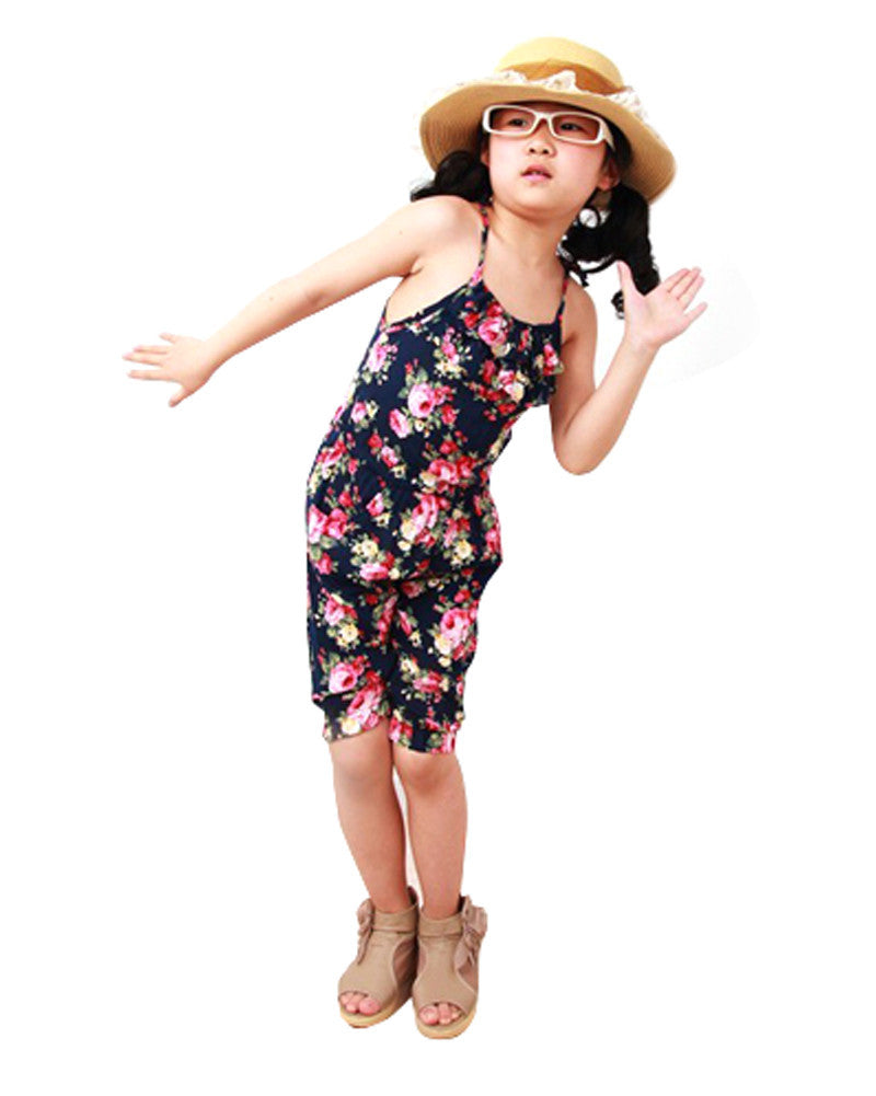 2-8YSummer Style Toddler Girls Clothing Kids Summer Soft Jumpsuit Playsuit Clothing One-piece - CelebritystyleFashion.com.au online clothing shop australia