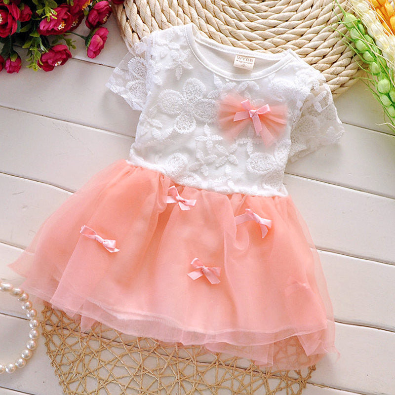 baby girl party dresses australia Summer Baby Girls Party Dress Evening Wear Long Tail Girls Clothes Ele