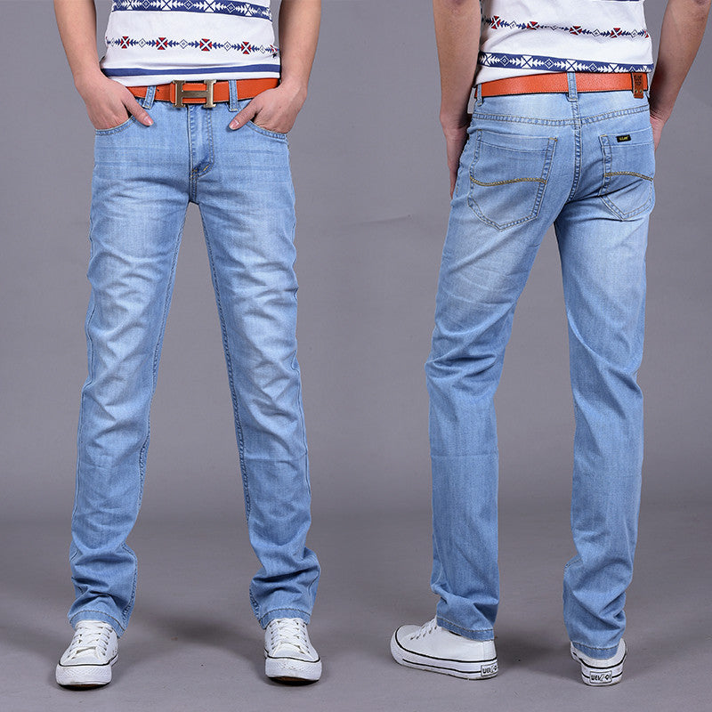 Fashion Utr Thin Retail Men's spring and summer style jeans brand denim jeans high quality leisure casual Jeans - CelebritystyleFashion.com.au online clothing shop australia