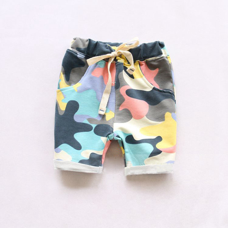 summer Fashion Children's Clothing Kids Boy Camouflage Army Harem Shorts Pants Sport Camo Cargo Cross Trousers - CelebritystyleFashion.com.au online clothing shop australia