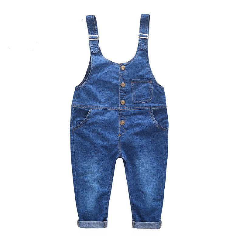 Kids Ripped Denim Jeans Pants Children Overalls Jeans Pants Boys and Girls Casual Jeans 3T-8T, SC020 - CelebritystyleFashion.com.au online clothing shop australia