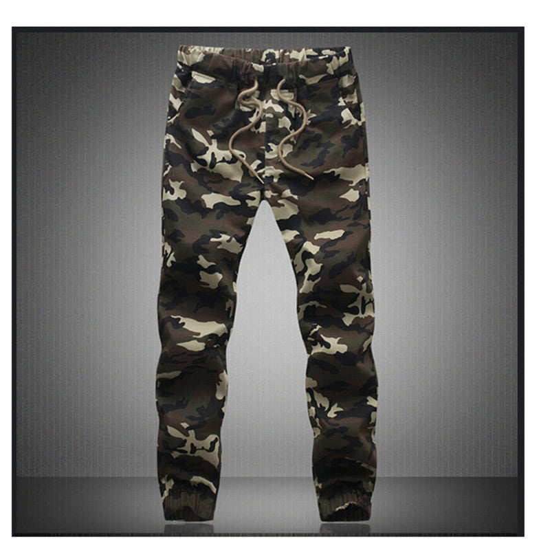 Mens Jogger Autumn Pencil Harem Pants Men Camouflage Military Pants Loose Comfortable Cargo Trousers Camo Joggers - CelebritystyleFashion.com.au online clothing shop australia