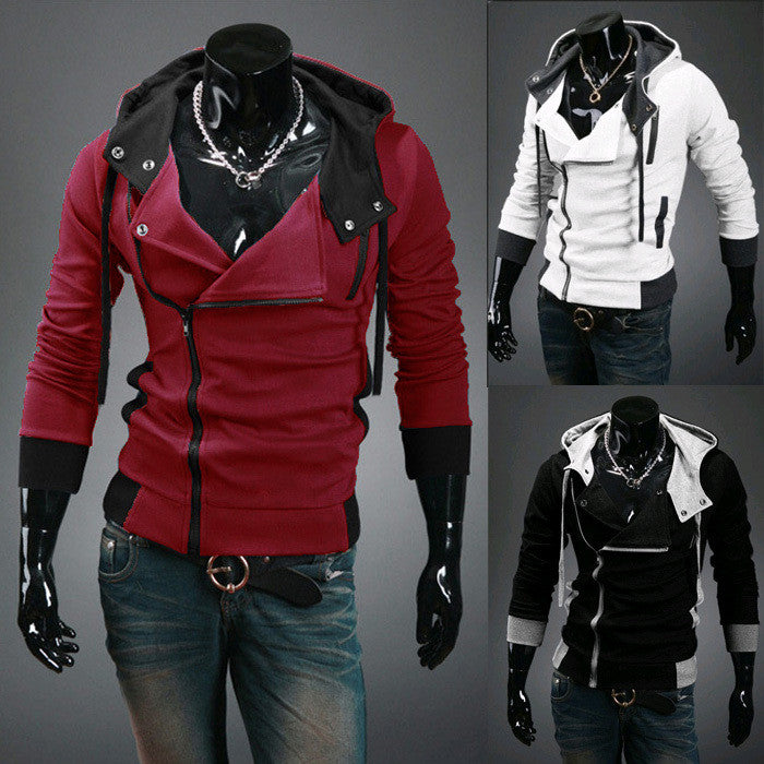 Autumn & Winter Men Brand Fashion Casual Slim Cardigan Assassin Creed Hoodies Sweatshirt Outerwear Jackets - CelebritystyleFashion.com.au online clothing shop australia