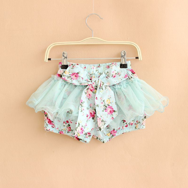 baby girls summer flower short pants new style fashion cute children clothing floral kids child lace shorts pants - CelebritystyleFashion.com.au online clothing shop australia